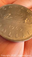 MaxSold Auction: Canadian silver coin bust of Queen Elizabeth II - Markham (Ontario, Canada) SELLER MANAGED Downsizing Online Auction - Loring Crescent