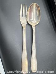 MaxSold Auction: Christofle Alfenide Serving Spoon & Fork - Markham (Ontario, Canada) SELLER MANAGED Downsizing Online Auction - Loring Crescent