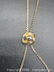 MaxSold Auction: Extra long d’orlan necklace  - Markham (Ontario, Canada) SELLER MANAGED Downsizing Online Auction - Loring Crescent