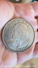 MaxSold Auction: George Washington Liberty silver Dollar - Markham (Ontario, Canada) SELLER MANAGED Downsizing Online Auction - Loring Crescent