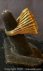 MaxSold Auction: Large heavy 14k yellow gold ring with appraisal 27.3 gr - Markham (Ontario, Canada) SELLER MANAGED Downsizing Online Auction - Loring Cres.