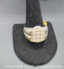 MaxSold Auction: Large Sterling silver men’s ring  - Markham (Ontario, Canada) SELLER MANAGED Downsizing Online Auction - Loring Crescent