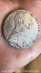 MaxSold Auction: Maria Theresa silver Thaler coin  - Markham (Ontario, Canada) SELLER MANAGED Downsizing Online Auction - Loring Crescent