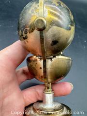 MaxSold Auction: Mid century modern brass globe table lighter  - Markham (Ontario, Canada) SELLER MANAGED Downsizing Online Auction - Loring Crescent