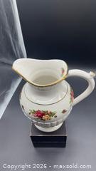 MaxSold Auction: Royal Albert old country roses fluted pitcher 10” high - Markham (Ontario, Canada) SELLER MANAGED Downsizing Online Auction - Loring Crescent