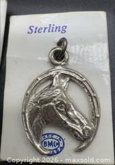 MaxSold Auction: Set of 3 sterling silver bracelet charms  - Markham (Ontario, Canada) SELLER MANAGED Downsizing Online Auction - Loring Crescent