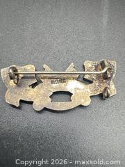 MaxSold Auction: Sterling silver brooch  - Markham (Ontario, Canada) SELLER MANAGED Downsizing Online Auction - Loring Crescent