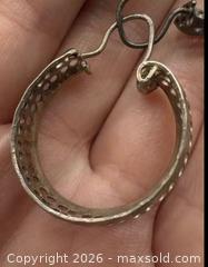 MaxSold Auction: Sterling silver Italian hoops - Markham (Ontario, Canada) SELLER MANAGED Downsizing Online Auction - Loring Crescent
