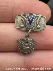 MaxSold Auction: Sterling silver lapel pin - Markham (Ontario, Canada) SELLER MANAGED Downsizing Online Auction - Loring Crescent