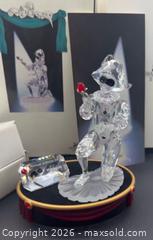 MaxSold Auction: Swarovski Harlequin crystal figurine with stand & plaque& box & paper - Markham (Ontario, Canada) SELLER MANAGED Downsizing Online Auction - Loring Crescent