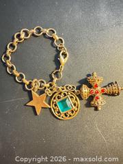 MaxSold Auction: Vintage bracelet with charms - Markham (Ontario, Canada) SELLER MANAGED Downsizing Online Auction - Loring Crescent