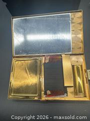 MaxSold Auction: Vintage metal compact carryall wristlet purse - Markham (Ontario, Canada) SELLER MANAGED Downsizing Online Auction - Loring Crescent