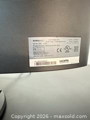 MaxSold Auction: Samsung 24" Curved Monitor LC24F390FHN (C24F390FHN) - Grand Blanc Township (Michigan, USA) SELLER MANAGED Reseller Online Auction - E Baldwin Road