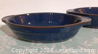 MaxSold Auction: Denby Boston Blue Gratin Dishes - View Royal (British Columbia, Canada) SELLER MANAGED Downsizing Online Auction - Pheasant Lane