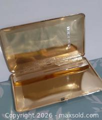 MaxSold Auction:  Gold Plated Leather Cigarette Case - View Royal (British Columbia, Canada) SELLER MANAGED Downsizing Online Auction - Pheasant Lane