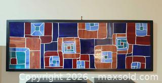 MaxSold Auction: Handmade Glass Mosaic Wall Art - View Royal (British Columbia, Canada) SELLER MANAGED Downsizing Online Auction - Pheasant Lane
