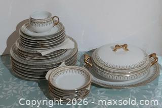 MaxSold Auction: Large Set Of Limoges Dishes 25 pieces - View Royal (British Columbia, Canada) SELLER MANAGED Downsizing Online Auction - Pheasant Lane