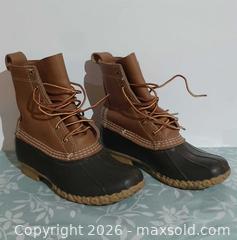 MaxSold Auction: LLbean ladies duck boots - View Royal (British Columbia, Canada) SELLER MANAGED Downsizing Online Auction - Pheasant Lane