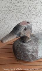 MaxSold Auction: Old Hand Carved Weighted Duck Decoy - View Royal (British Columbia, Canada) SELLER MANAGED Downsizing Online Auction - Pheasant Lane