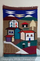 MaxSold Auction: Old Handmade Ecuadorian Tapestry - View Royal (British Columbia, Canada) SELLER MANAGED Downsizing Online Auction - Pheasant Lane
