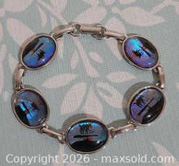 MaxSold Auction: Vintage Hoffman Butterfly Wing Bracelet - View Royal (British Columbia, Canada) SELLER MANAGED Downsizing Online Auction - Pheasant Lane