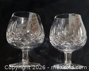 MaxSold Auction: Waterford Linsmore Brandy Glasses - View Royal (British Columbia, Canada) SELLER MANAGED Downsizing Online Auction - Pheasant Lane