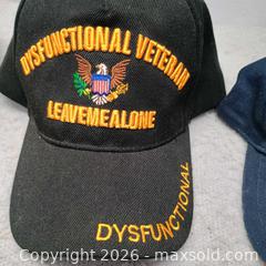 MaxSold Auction: Assorted Military and political hat lot - Waterford (New Jersey, USA) SELLER MANAGED Downsizing Online Auction - Chew Road