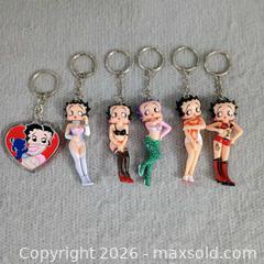 MaxSold Auction: Betty boop key chains lot (6) - Waterford (New Jersey, USA) SELLER MANAGED Downsizing Online Auction - Chew Road