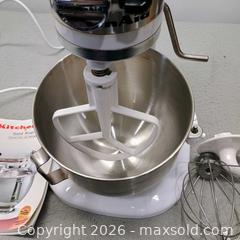 MaxSold Auction: Kitchen Aid heavy duty stand mixer  - Waterford (New Jersey, USA) SELLER MANAGED Downsizing Online Auction - Chew Road