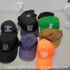 MaxSold Auction: Misc baseball cap lot(9) - Waterford (New Jersey, USA) SELLER MANAGED Downsizing Online Auction - Chew Road