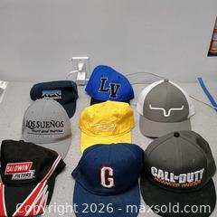 MaxSold Auction: Misc baseball hat lot (8) - Waterford (New Jersey, USA) SELLER MANAGED Downsizing Online Auction - Chew Road