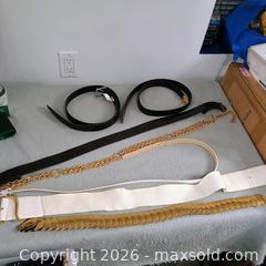 MaxSold Auction: Misc belt lot 7 5 female 2 male  - Waterford (New Jersey, USA) SELLER MANAGED Downsizing Online Auction - Chew Road