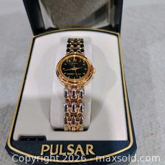 MaxSold Auction: Pulsar watch NEW IN box - Waterford (New Jersey, USA) SELLER MANAGED Downsizing Online Auction - Chew Road