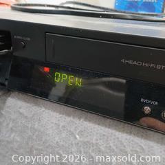 MaxSold Auction: Samsung DVD RECORDER and VCR IN BOX with remote and blanks  - Waterford (New Jersey, USA) SELLER MANAGED Downsizing Online Auction - Chew Road