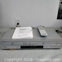 MaxSold Auction: Sony DVD/VHS DUAL deck pool progressive scan with remote  - Waterford (New Jersey, USA) SELLER MANAGED Downsizing Online Auction - Chew Road
