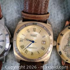 MaxSold Auction: Watch lot (10) Timex etc  - Waterford (New Jersey, USA) SELLER MANAGED Downsizing Online Auction - Chew Road