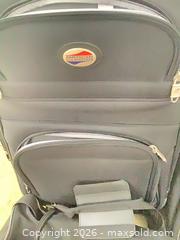 MaxSold Auction: Black 4-Piece Fabric Luggage Set (Rolling Suitcase + 3 Bags) - Toronto (Ontario, Canada) PARTNER MANAGED Downsizing Online Auction - Dawlish Avenue