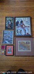 MaxSold Auction: Lot of 8 Framed Prints – Religious, Maps, Landscapes - Toronto (Ontario, Canada) PARTNER MANAGED Downsizing Online Auction - Dawlish Avenue