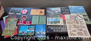 MaxSold Auction: Mixed Vintage Canadiana Travel & Souvenir Lot (Postcards, Patches, Brochures) - Toronto (Ontario, Canada) PARTNER MANAGED Downsizing Online Auction - Dawlish Avenue