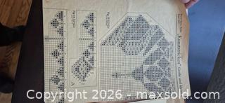 MaxSold Auction: Vintage German Knitting, Crochet & Needlework Pattern Sheets (Lot) Textile Art - Toronto (Ontario, Canada) PARTNER MANAGED Downsizing Online Auction - Dawlish Avenue