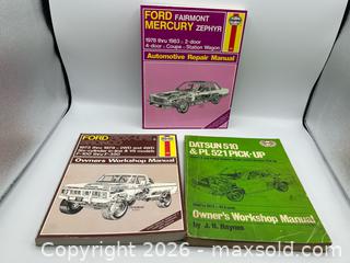 MaxSold Auction: 3 Car Manuels  - St. Catharines (Ontario, Canada) SELLER MANAGED Reseller Online Auction - Drury Crescent