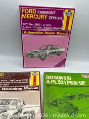 MaxSold Auction: 3 Car Manuels  - St. Catharines (Ontario, Canada) SELLER MANAGED Reseller Online Auction - Drury Crescent