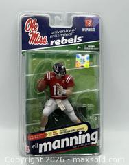 MaxSold Auction: Eli Manning Ole Miss Rebels NCAA Series 2 Mcfarlane Figure - St. Catharines (Ontario, Canada) SELLER MANAGED Reseller Online Auction - Drury Crescent