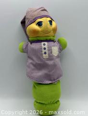 MaxSold Auction: Glo Glow Worm Doll 1984 Vintage Hasbro Plush  - St. Catharines (Ontario, Canada) SELLER MANAGED Reseller Online Auction - Drury Crescent