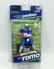 MaxSold Auction: McFarlane Tony Romo Eastern Illinois Panthers Figure - St. Catharines (Ontario, Canada) SELLER MANAGED Reseller Online Auction - Drury Crescent