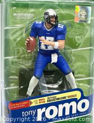 MaxSold Auction: McFarlane Tony Romo Eastern Illinois Panthers Figure - St. Catharines (Ontario, Canada) SELLER MANAGED Reseller Online Auction - Drury Crescent