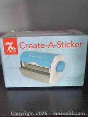 MaxSold Auction: Xyron Create-A-Sticker Manual Sticker Maker - Belleville (Ontario, Canada) SELLER MANAGED Downsizing Online Auction - Pringle Drive