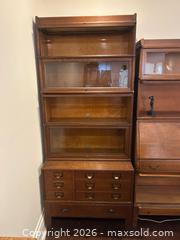 MaxSold Auction: Antique Globe-Wernicke Stacking Oak Office Bookcase Cabinet  - Toronto (Ontario, Canada) PARTNER MANAGED Estate Sale Online Auction - Gloucester Grove