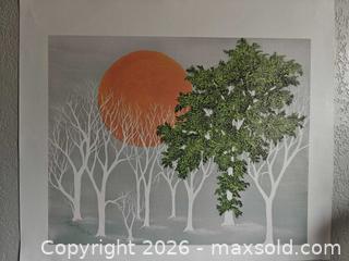 MaxSold Auction: Art on Canvas #10 - Burlingame (California, USA) SELLER MANAGED Reseller Online Auction - Adrian Road (STORAGE)