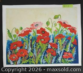 MaxSold Auction: Art on Canvas #6 - Burlingame (California, USA) SELLER MANAGED Reseller Online Auction - Adrian Road (STORAGE)